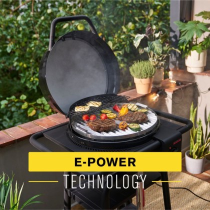 Υβριδική ψησταριά Patio Bistro E2coal Black Char Broil (10)